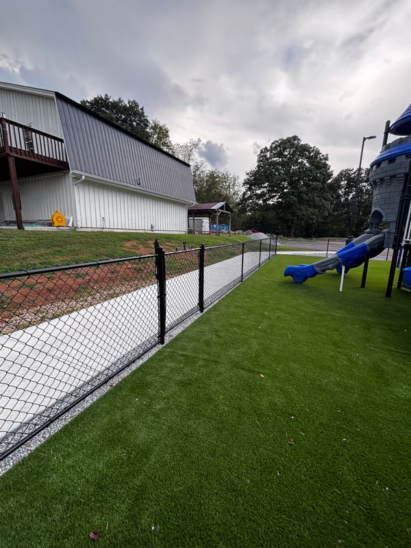 Fence installation