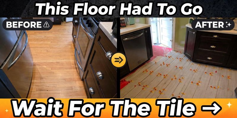 Kitchen Porcelain Tile Flooring
