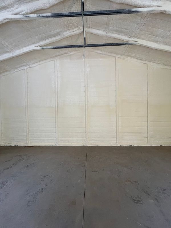 New Home Construction Spray Foam Insulation