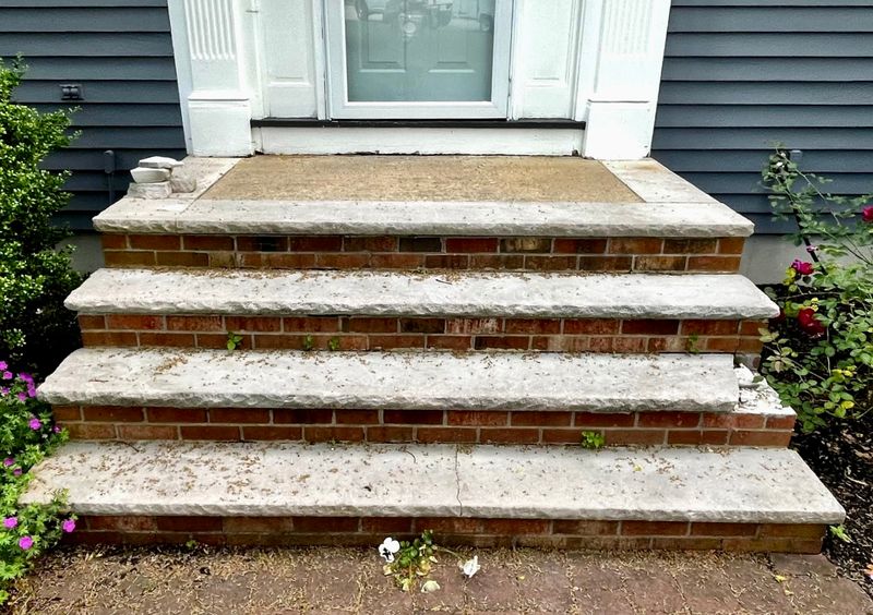 Stunning Front Step Transformation by Brouder & Sons: Excellence in Masonry and Hardscaping