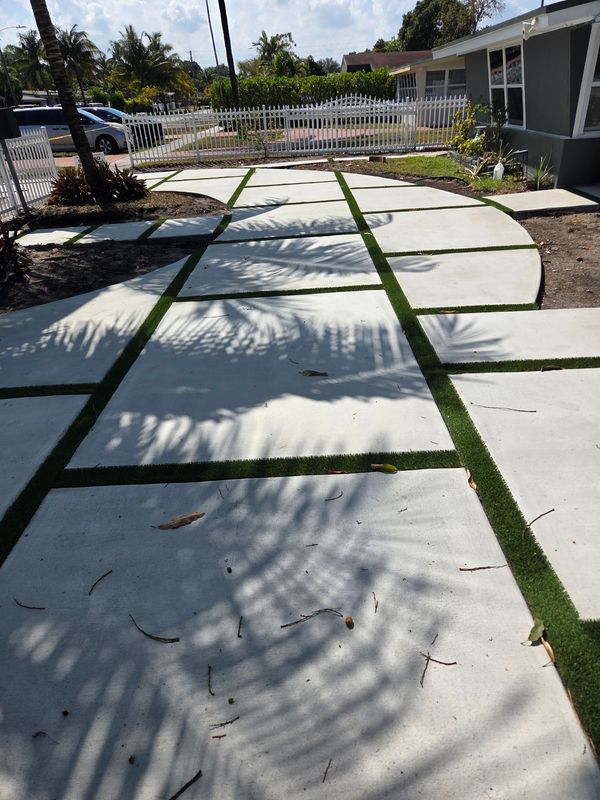 Plain Concrete Installation