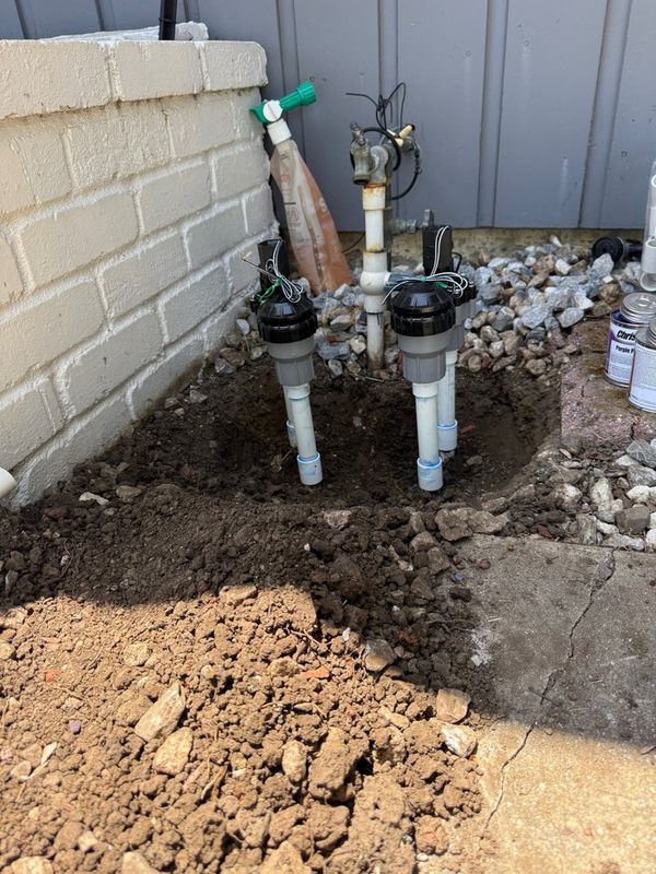 Valves and Irrigation Installation