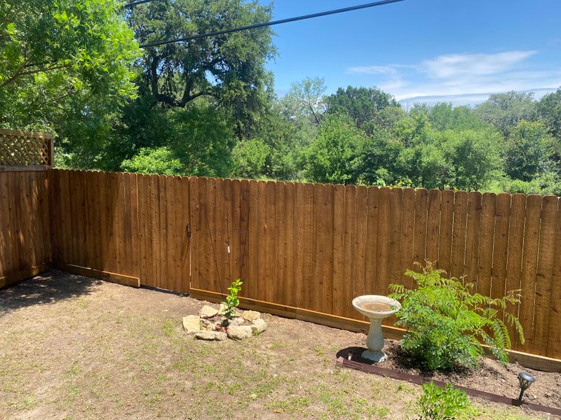 Installation of New Fences