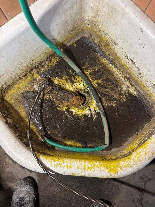 Unclogged Drain
