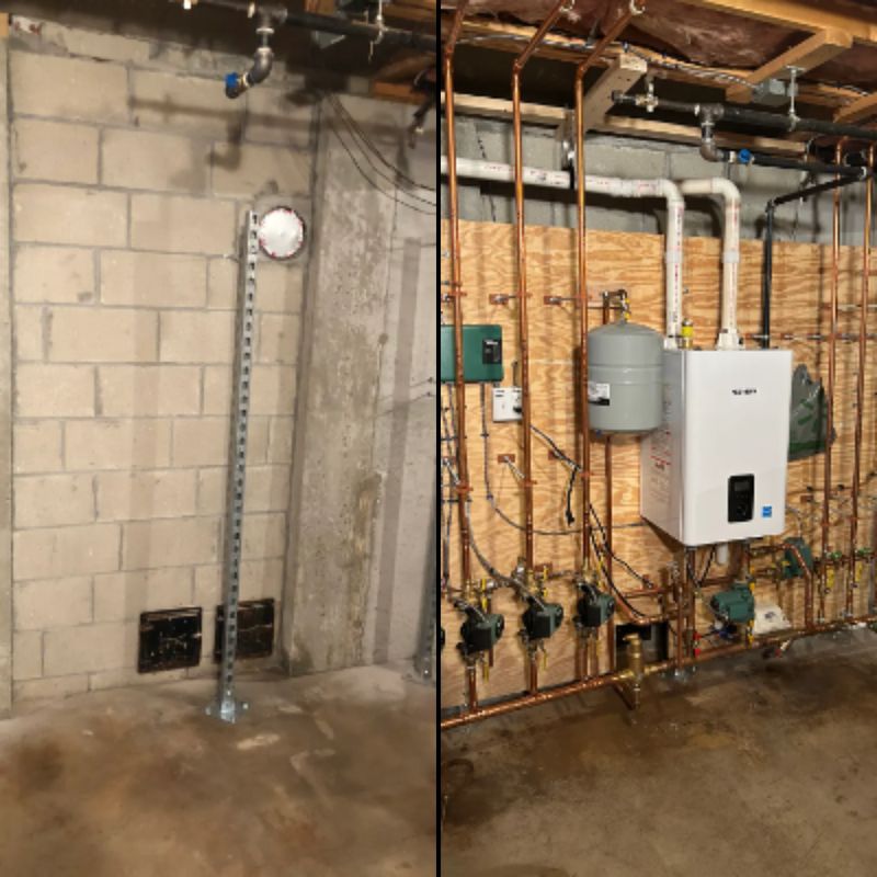 Forced Hot Water Heating