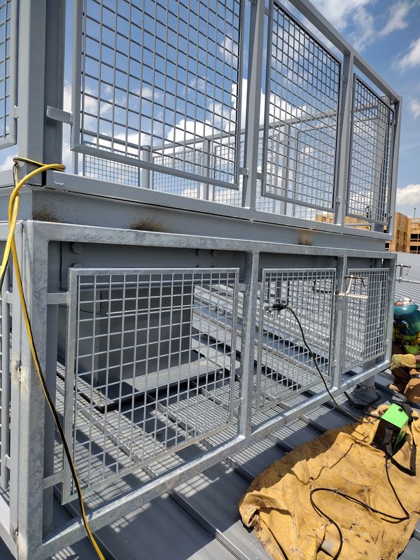 Structural Stair and Rail Erecting