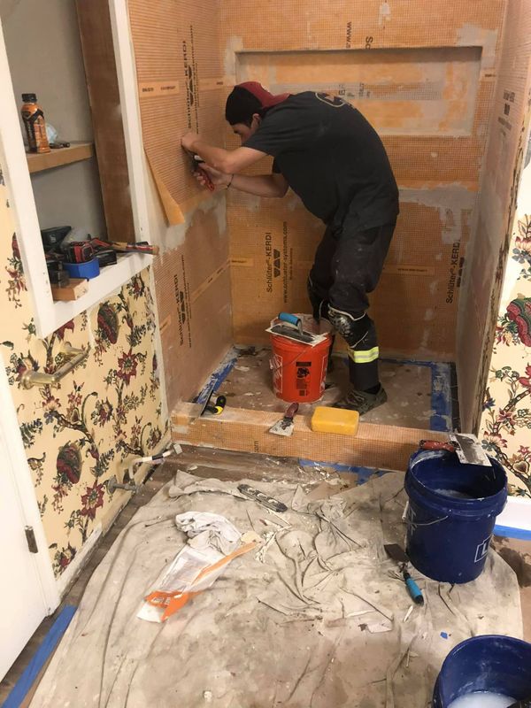 Bathroom Tiling Installation