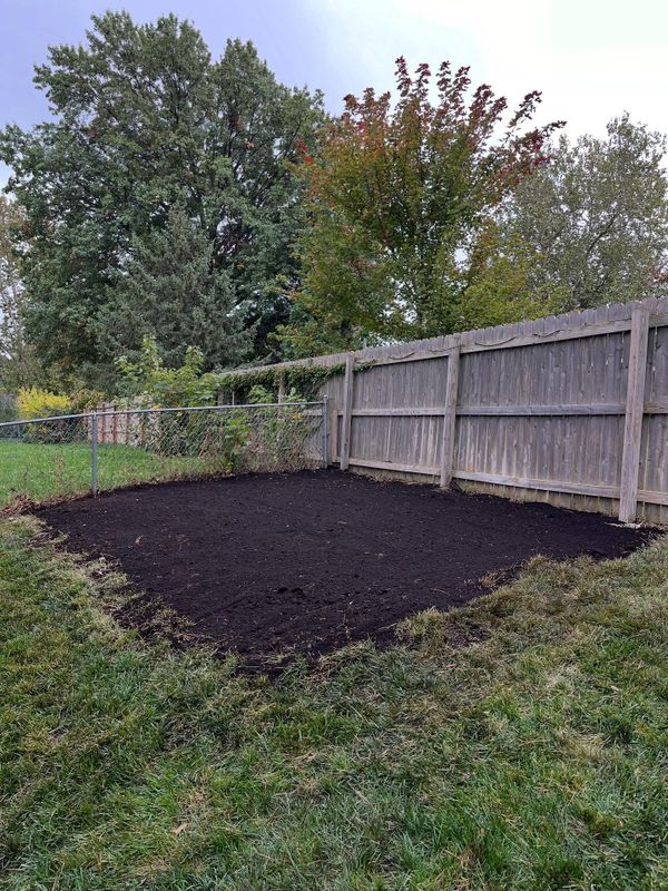 Mulch and Rock Installation
