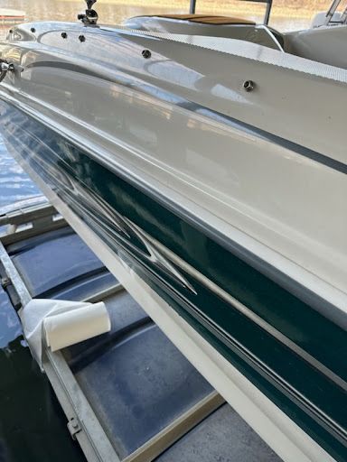 Vinyl Boat Decal Removal
