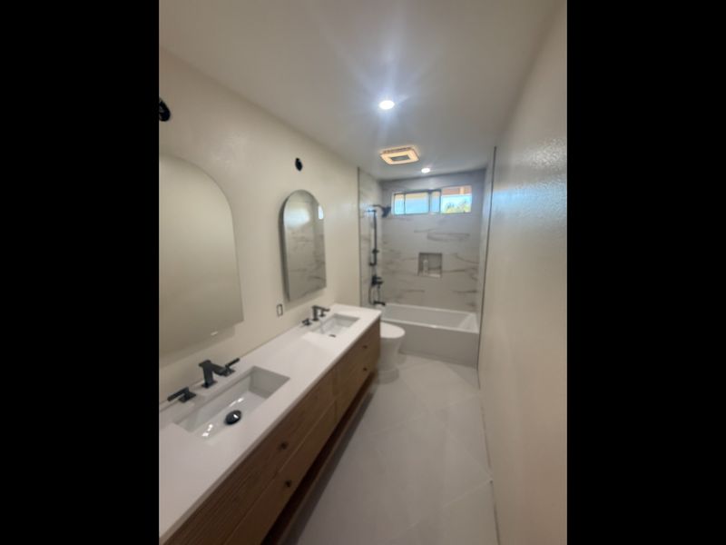Bathroom remodel
