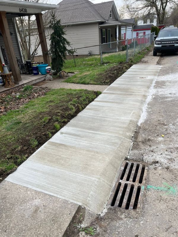 Sidewalk Construction