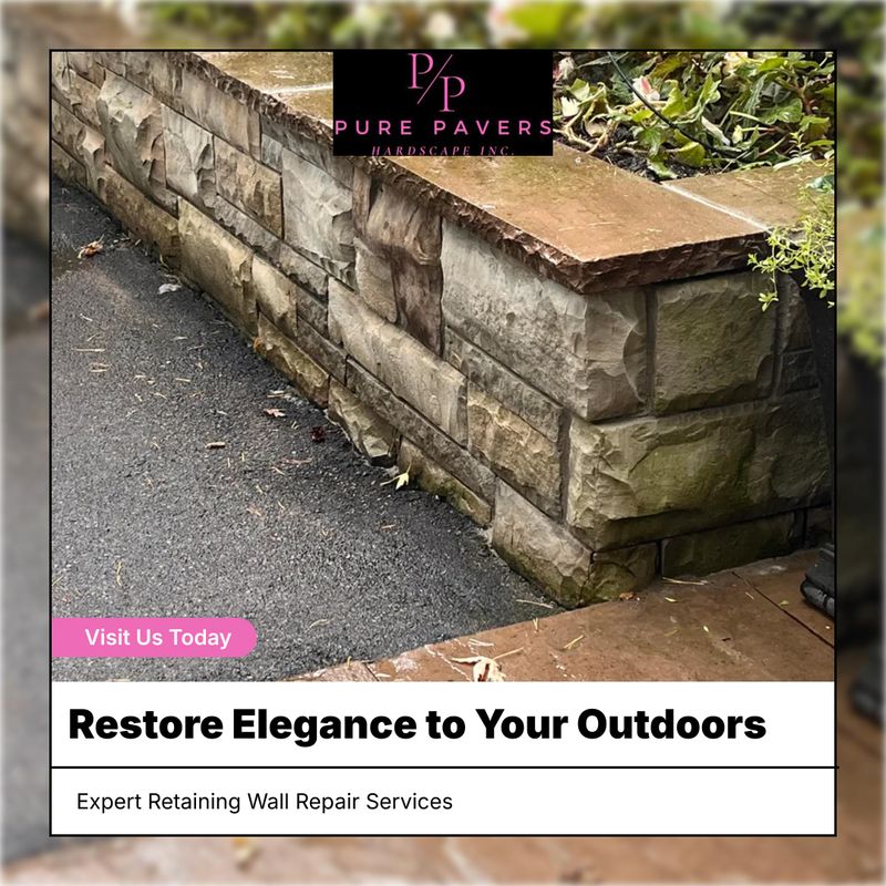(Steps & Wall Restoration) Safety & Structural Interlock Repairs