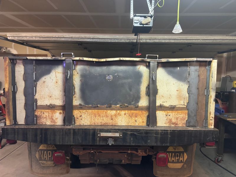 Flat bed truck sides 