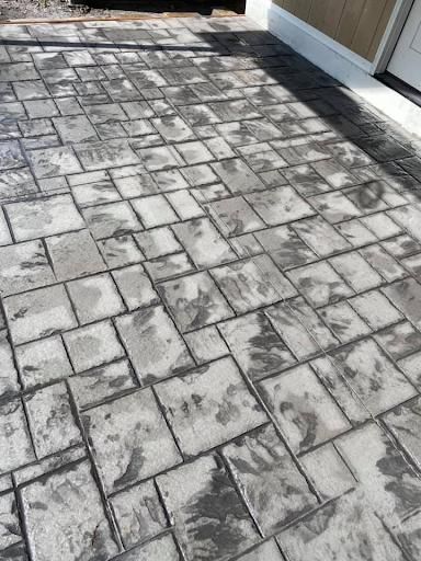 Stamped Concrete Installation