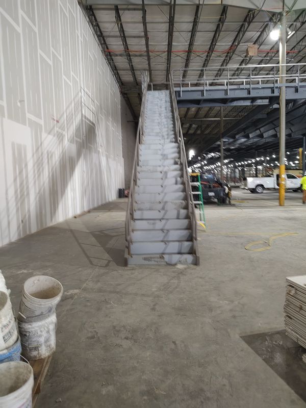 Structural Stair and Rail Erecting