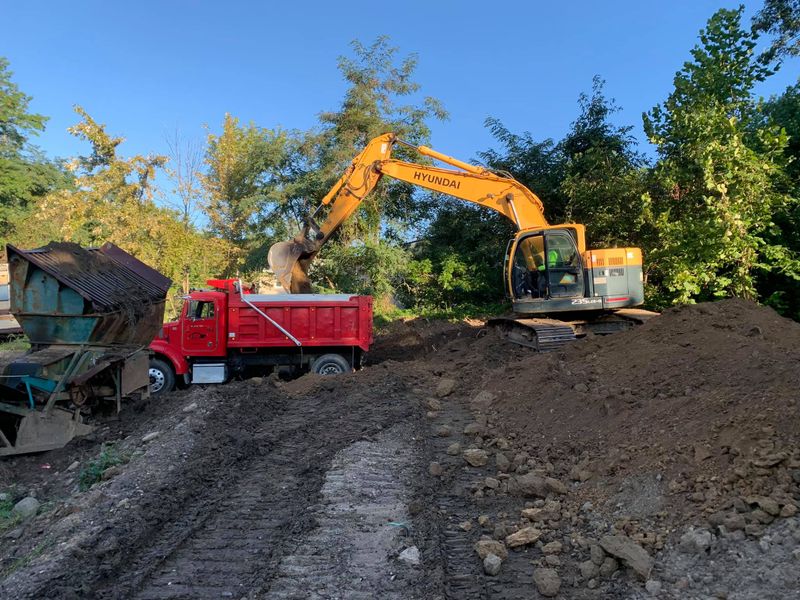 Excavating 
