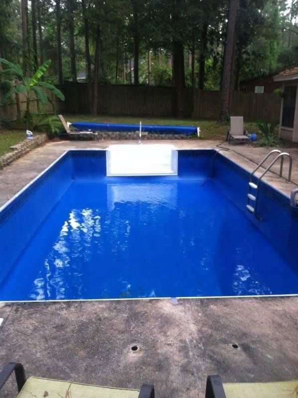 Pool Liner Changes