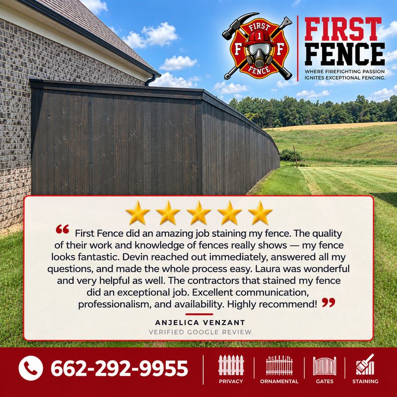 Fence Staining