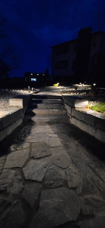 Limestone Rock Walls