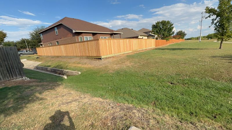 Installation of New Fences