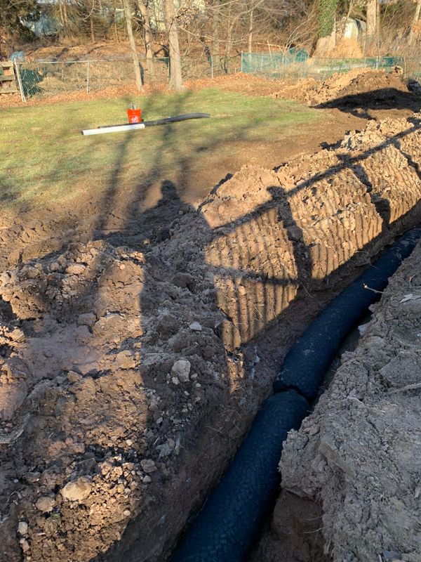 Outdoor French Drains