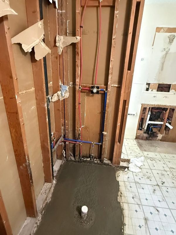 New Construction Plumbing