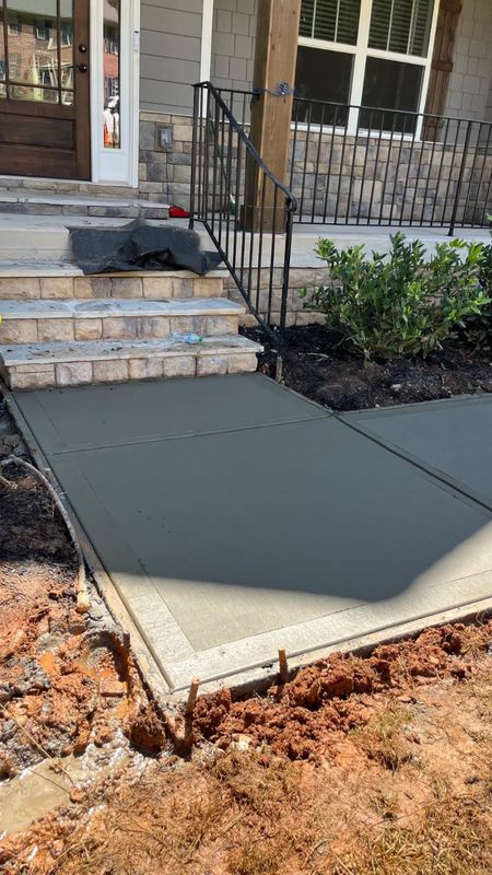 Sidewalk Installation