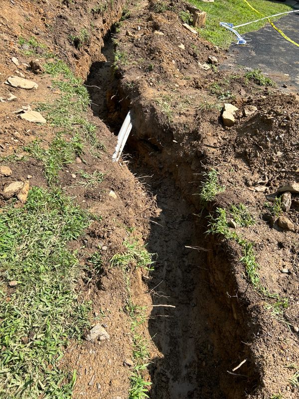 Outdoor French Drains