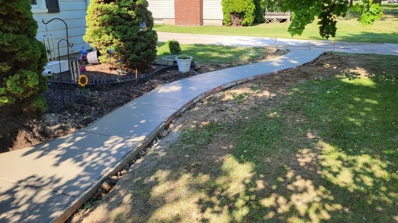 Sidewalk Installation