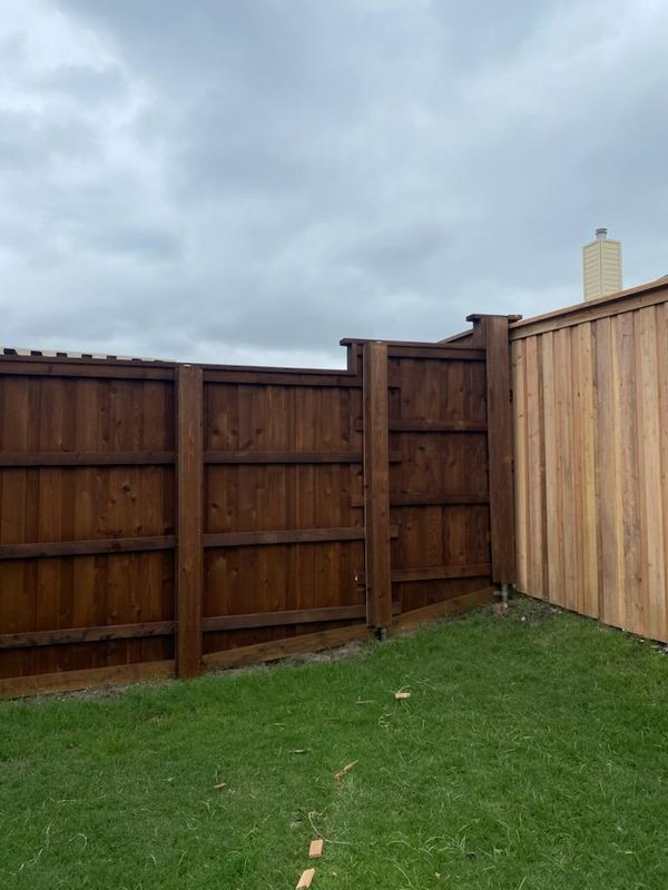 Fence Stain and Seal