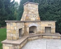 Outdoor/Indoor Stone Fireplaces