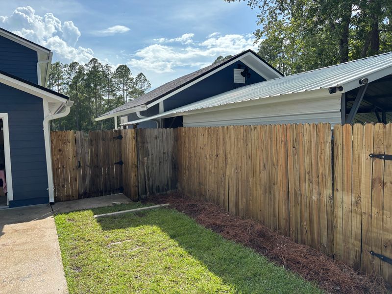 Fence Washing