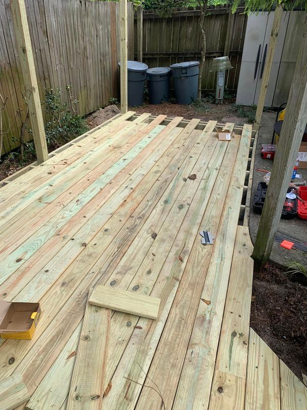 Custom Deck and Patio Construction