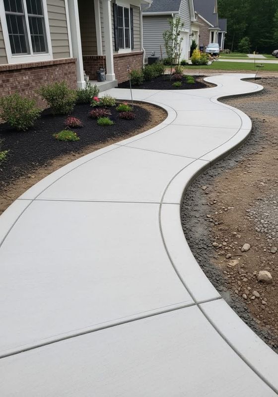 Concrete Patios and Walkways