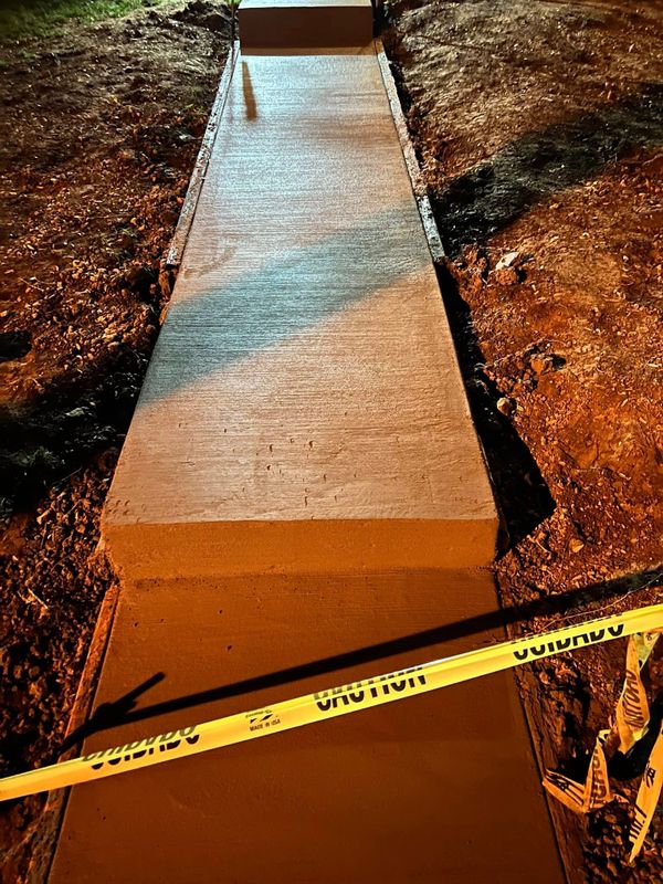 Sidewalk Installation