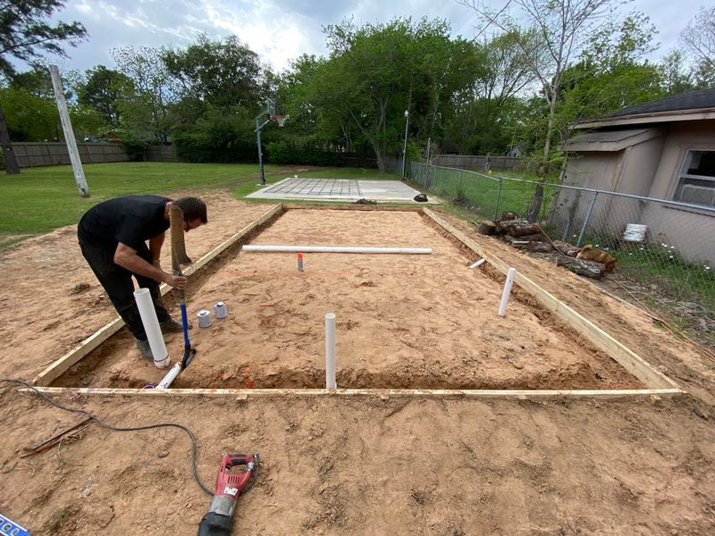 Driveway installation