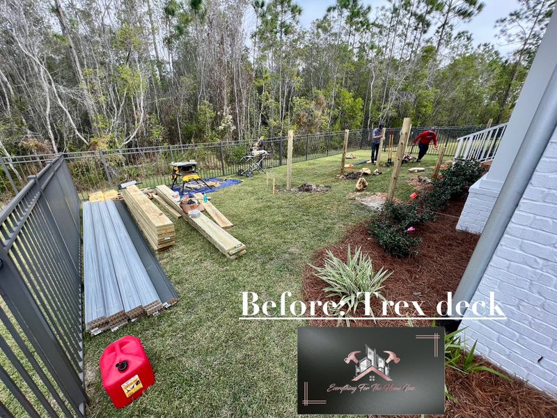 Outdoor carpentry 