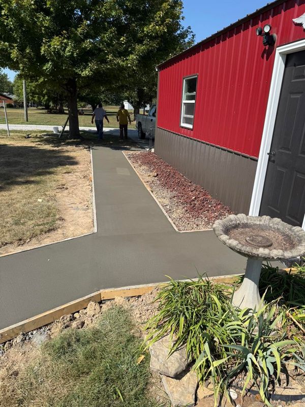 Sidewalk Construction
