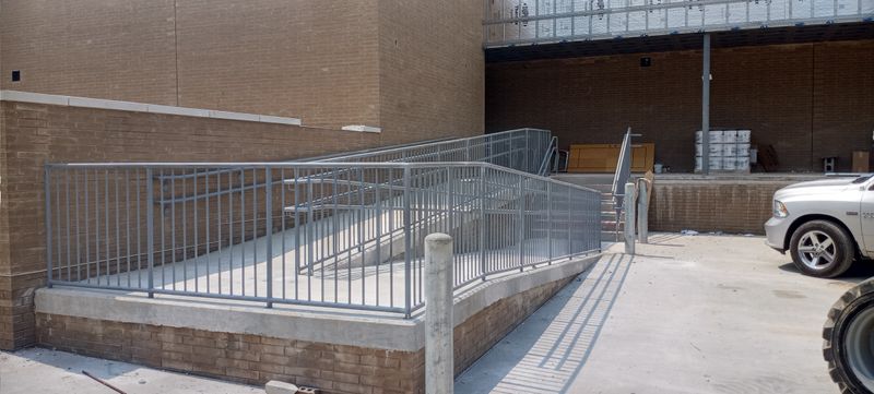 Structural Stair and Rail Erecting