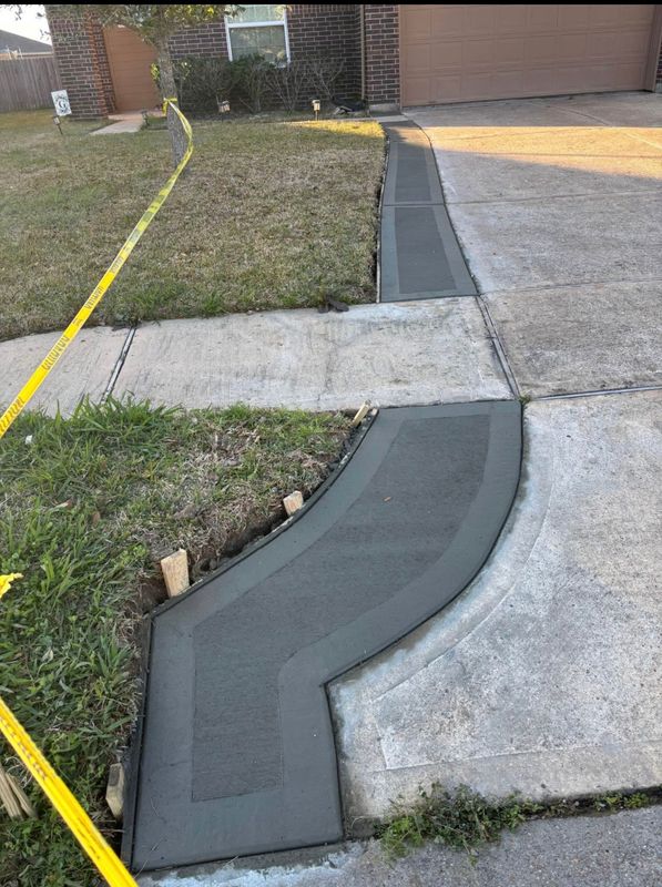 Sidewalk Installation