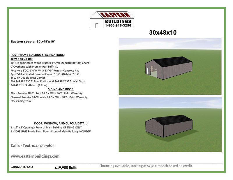Agriculture Pole Barn Construction