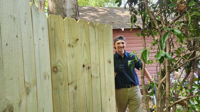 Wood Privacy Fence - Charlotte, NC