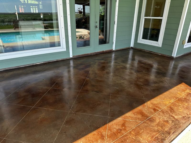 Acid Stained Concrete gallery