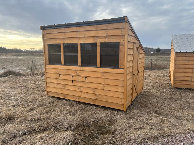 8x10 Insulated Chicken Coop