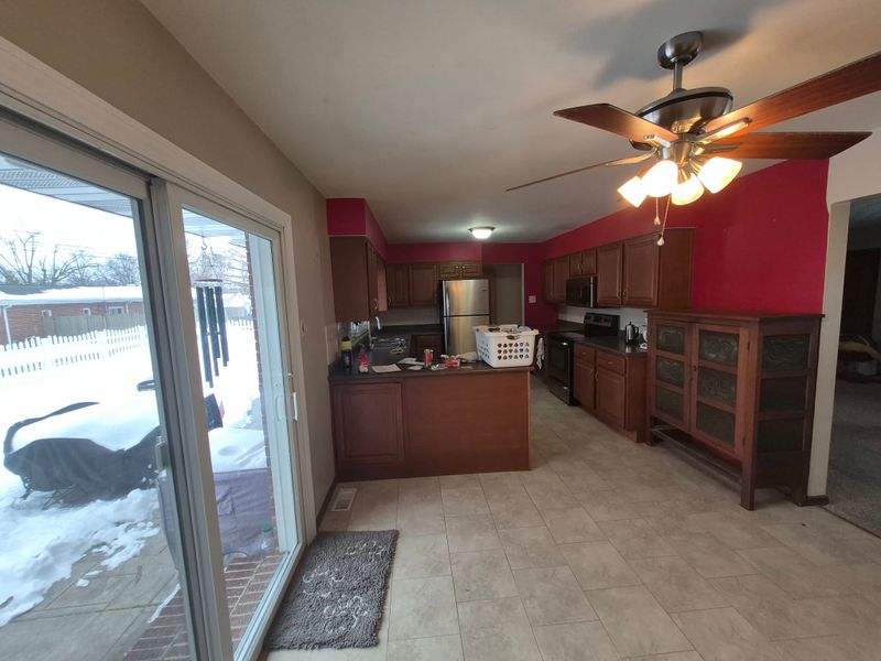 Open Concept Kitchen and Living Room