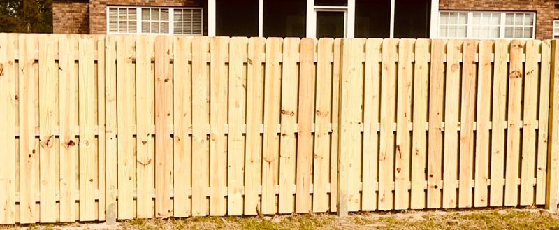 Restoring Serenity: JB Nealy Fence's Post-Hurricane Shadow Box Installation in North Augusta, SC