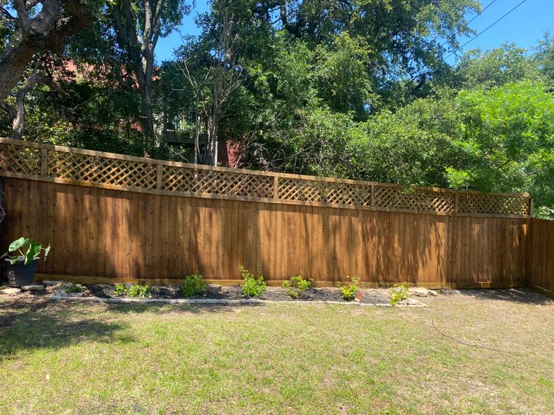 Installation of New Fences