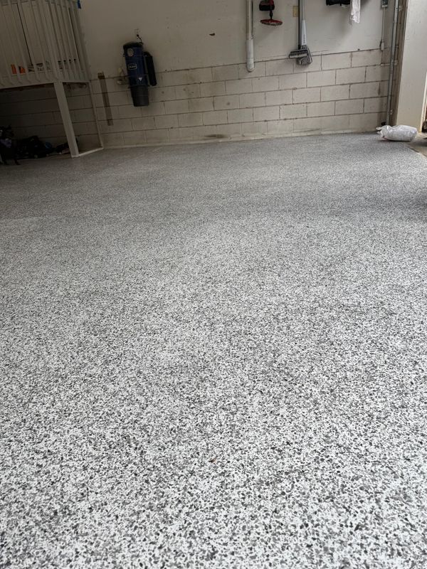 Flawless Epoxy Transformation: A Garage Makeover by Fade Out Lines, LLC