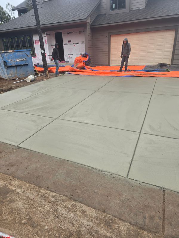 Concrete Driveway Installation