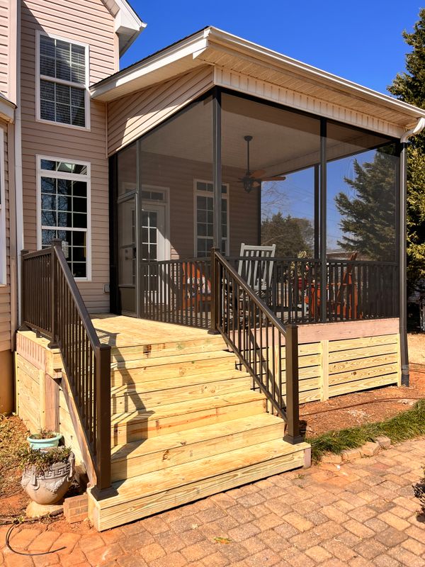 Screen Porch Design and Installation